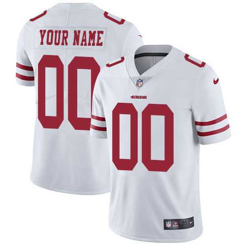 Customized Men & Women & Youth Nike 49ers White Vapor Untouchable Player Limited Jersey,We sell and wholesale Customized Men & Women & Youth Nike 49ers White Vapor Untouchable Player Limited Jersey on line form chian!